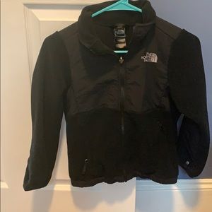 Girls north face Denali jacket - like new
